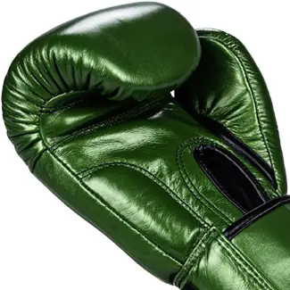 Vulling van Windy Metalic Groene Bokhandschoenen