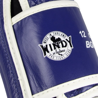 Originele Windy Blauwe Kickbokshandschoenen