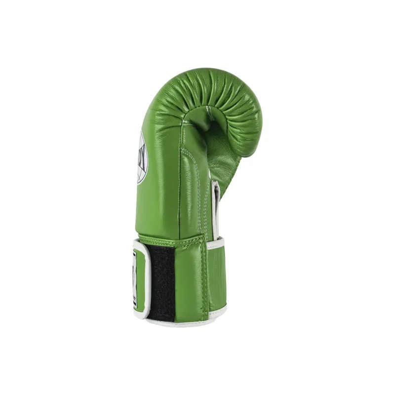 Rechterzijde van de Windy bokshandschoen lichtgroen
