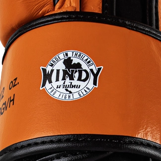 Windy bokshandschoen oranje met authentiek label