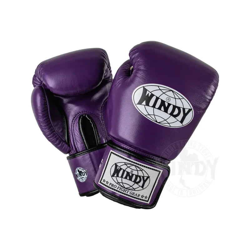 Windy bokshandschoenen paars
