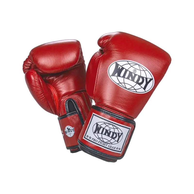 Windy kickbokshandschoenen rood