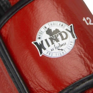 Originele Windy kickbokshandschoenen rood