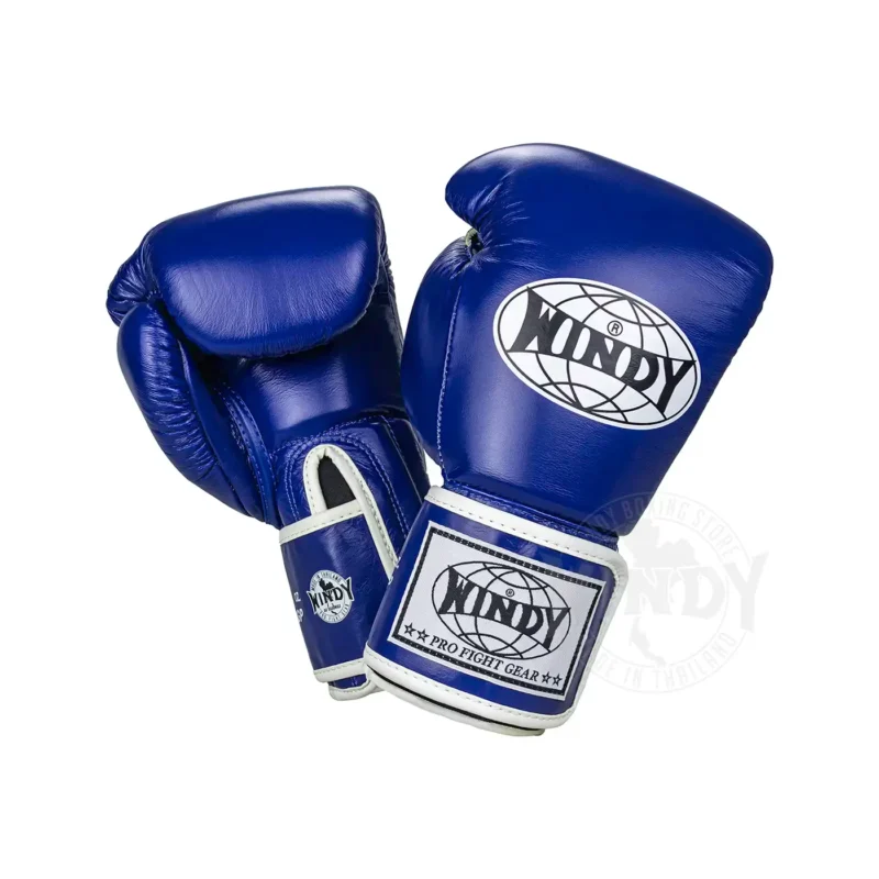 Windy Blauwe Kickbokshandschoenen
